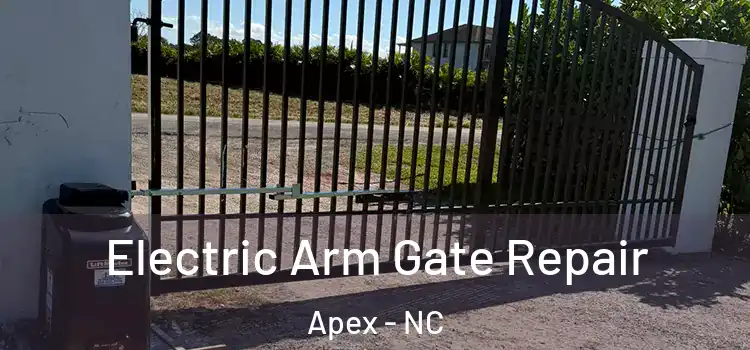 Electric Arm Gate Repair Apex - NC