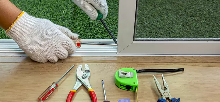 Sliding Door Track Replacement in Apex, NC