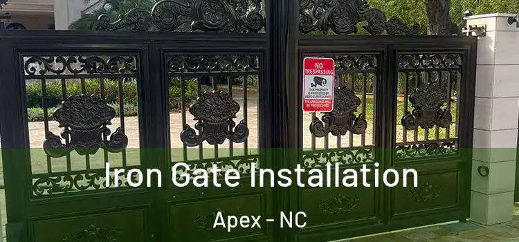 Iron Gate Installation Apex - NC